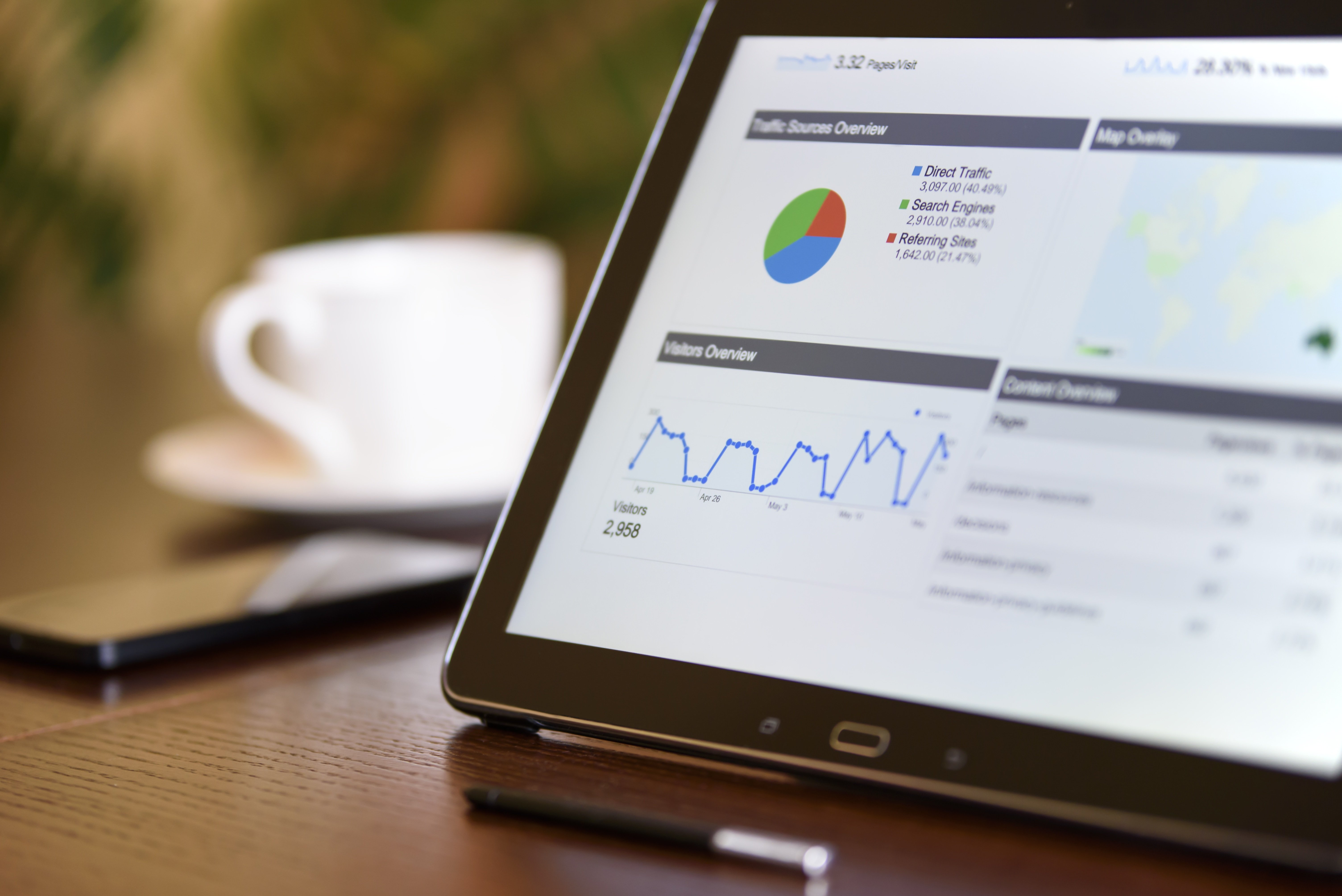 Healthcare analytics dashboard